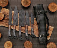 Hand Made BBQ/Chef/Kitchen Knife Set