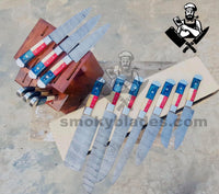 Texas Flag Handles Full BBQ/Chef/Kitchen Knife Set
