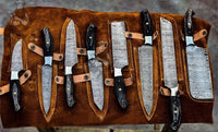 Hand Made BBQ/Chef/Kitchen Knife Set