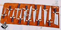 Hand Made BBQ/Chef/Kitchen Knife Set