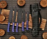 Hand Made BBQ/Chef/Kitchen Knife Set