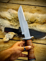 Hand Made Bowie/Hunter/Camping Knife