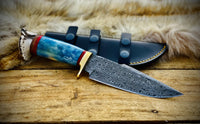 Hand Made Skinning Hunting Camping EDC Knife