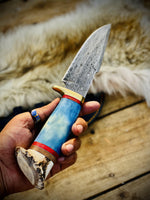 Hand Made Skinning Hunting Camping EDC Knife