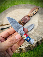 Handmade Texas Handle Knife Pair