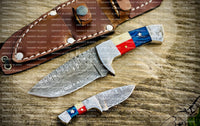 Handmade Texas Handle Knife Pair