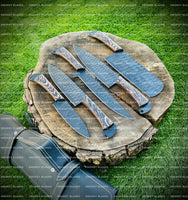 Hand Made BBQ/Chef/Kitchen Knife Set