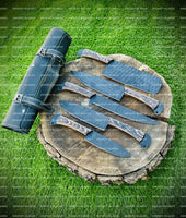 Hand Made BBQ/Chef/Kitchen Knife Set