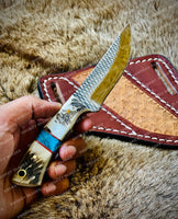 Hand Made Cowboy Bull Cutter/ Skinner Knife