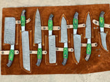 Hand Made BBQ/Chef/Kitchen Knife Set