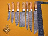 Hand Made BBQ/Chef/Kitchen Knife Set