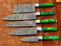 Hand Made BBQ/Chef/Kitchen Knife Set