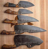 Hand Made Butchers/BBQ/Chef/Kitchen Knife Set