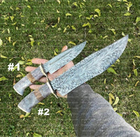 Hand Made Skinning/Hunter/Bushcraft Survival Knife