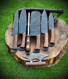 Hand Made BBQ/Chef/Kitchen Knife Set