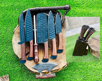 Hand Made BBQ/Chef/Kitchen Knife Set