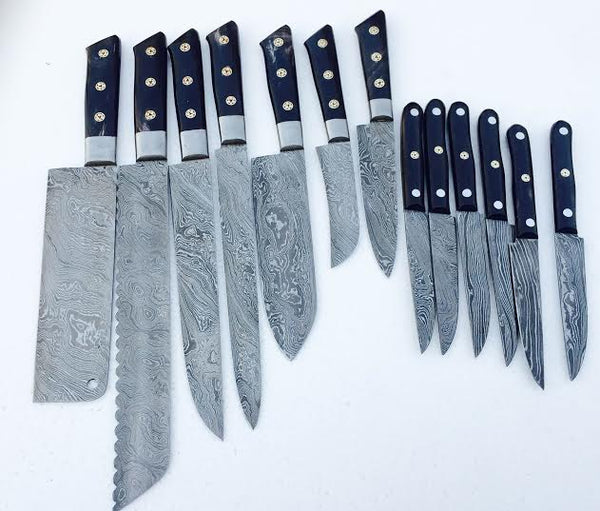 Hand Made BBQ/Chef/Kitchen Knife Set