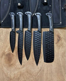 Hand Made BBQ/Chef/Kitchen Knife Set
