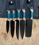 Hand Made BBQ/Chef/Kitchen Knife Set