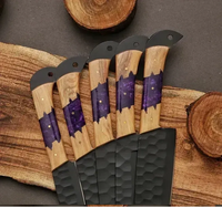 Hand Made BBQ/Chef/Kitchen Knife Set