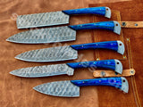 Hand Made BBQ/Chef/Kitchen Knife Set