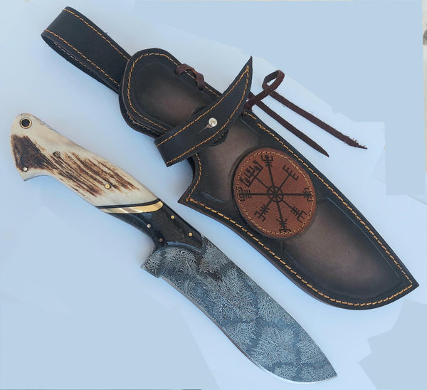 Hand Made Texture Viking Knife