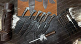 Hand Made BBQ/Chef/Kitchen Knife Set