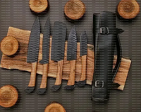 Hand Made BBQ/Chef/Kitchen Knife Set