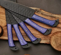 Hand Made BBQ/Chef/Kitchen Knife Set