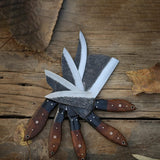 Hand Made BBQ/Chef/Butchers/Kitchen Knife Set