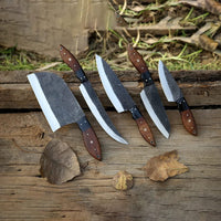 Hand Made BBQ/Chef/Butchers/Kitchen Knife Set
