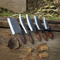 Hand Made BBQ/Chef/Butchers/Kitchen Knife Set