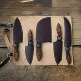 Hand Made BBQ/Chef/Butchers/Kitchen Knife Set