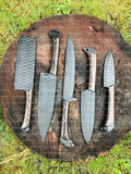 Hand Made BBQ/Chef/Kitchen Knife Set
