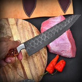 Hand Made BBQ/Chef/Kitchen Knife Set