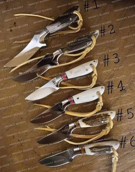 Hand Made Cowboy Skinner Hunter EDC Knives