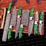 Hand Made BBQ/Chef/Kitchen Knife Set