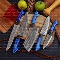 Hand Made BBQ/Chef/Kitchen Knife Set